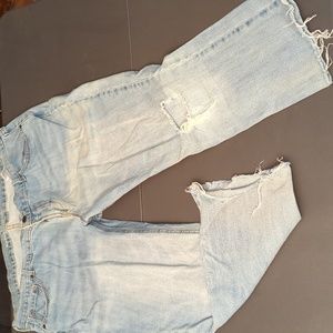 COPY - Old Navy Flare Mid Rise Crop Jeans